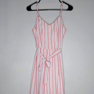 Monteau Striped Jumpsuit